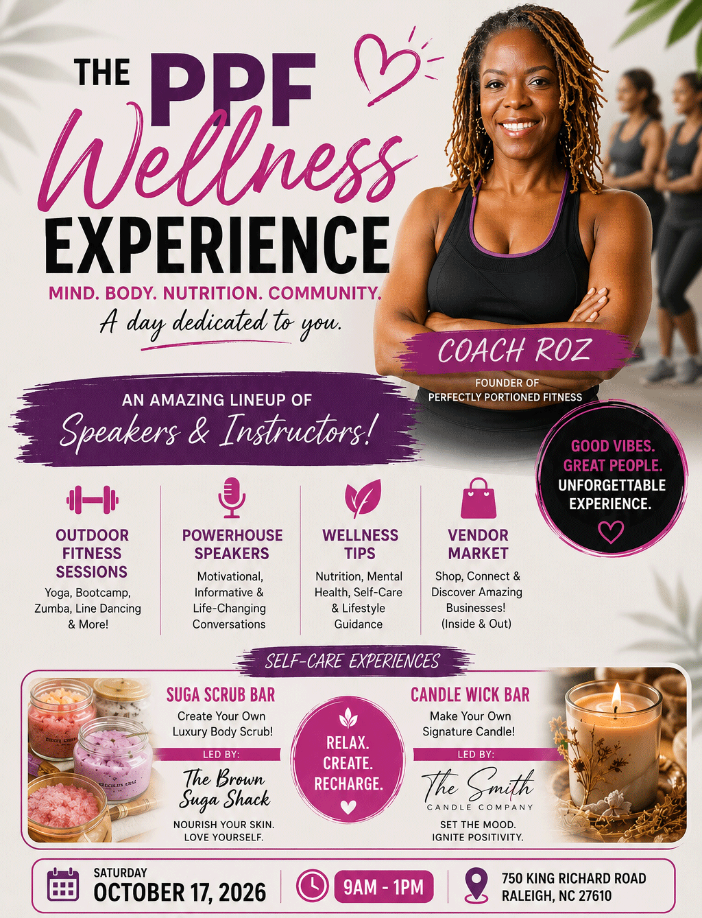 the PPF Wellness Experience 2026